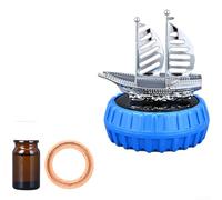 Pegasus Désodorisant rotatif à énergie solaire pour voiture Eagle Rocket avec extrait naturel de plantes pour une dispersion continue des arômes dans les véhicules (C)