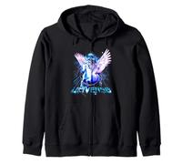 Pegasus Flying Horse Cosmic Universe Fantasy Sweat à Capuche