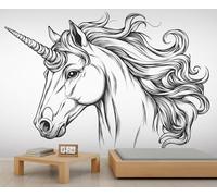 Pegasus - Pegasus - Papier peint de créatures mythiques pour salon, chambre à coucher, étude, décoration de fond TV - 350 x 256 cm