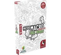 Pegasus Press, MicroMacro: Crime City - Full House, Board Game, Ages 12+, 1-4 Players, 15-45 Minutes Playing Time Multicolor,PEG59061E
