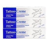 Pegasus Pro Lot de 3 tubes de crème de soin d’après-tatouage à l’huile de cajeput 25 ml chacun