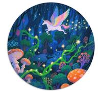 Pegasus Puzzle 1000 Pièces Educa Jouet en Bois Divertissement Créatif De l'art De La Décoration Magical Forest Jeu Éducatif Challenge Toy Adultes & Enfants des 14 Ans 1000pcs (67.5x67.5cm)