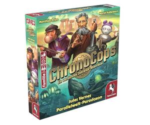 Pegasus Spiele 18192G ChronoCops - Jule Vernes Parallelwelt - Paradoxe Jeux de Cartes