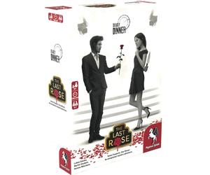 Pegasus Spiele 19011E - Dîner Deadly - The Last Rose - Murder Mystery at Home for 5 to 7 Players - Dîner de Crime en Anglais pour 5 à 7 Joueurs - Anglais Crime Solving Game