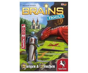 Pegasus Spiele 51811G - Famille des Cerveaux - Châteaux et Dragons