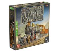 Pegasus Spiele 56020G Jeu de société Railroad Revolution