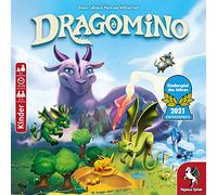 Pegasus Spiele 57111G - Dragomino - Jeu de l'année 2021 - Multicolore