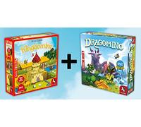 Pegasus Spiele 57114G Kingdomino + Dragomino (Exclusif Amazon)