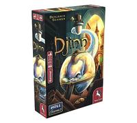 Pegasus Spiele Djinn, Jeu de société, pour 1 à 4 Joueurs, à partir de 12 Ans (édition Allemande)