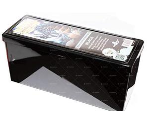 Pegasus Spiele Dragon Shield Boîte de rangement 4 compartiments Noir