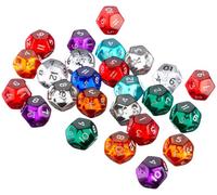 Pegasus Spiele Zubehör 22505 X 12 dés Gem D12 Jeu Accessoire (Mélange de 25 dés)