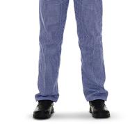 Pegasus Textiles Vichy Pantalon de Chefs, Bleu/Blanc, 32 W Mixte