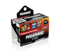 PEGATANKE EPOXIQUE ACIER NOIR 32 GR.PEGAGENT EPOXIQUE BICOMPATIBLE POUR TOUS LES MATÉRIAUX COULEUR GRIS AVEC VIRUTES D'ACER, HAUTE RÉSISTANCE, PELLE BASSE L'Eau, KIT 34 GRAMMES