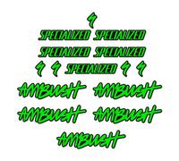 Pegatinas Casco Bici Specialized Ambush