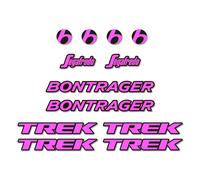Pegatinas Casco Bici Trek Bontrager Segafredo