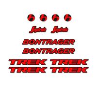 Pegatinas Casco Bici Trek Bontrager Segafredo