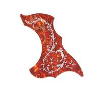 Pegatinas Para Golpeador De Guitarra Lot de 10 autocollants professionnels en forme d'oiseau pour guitare acoustique folk
