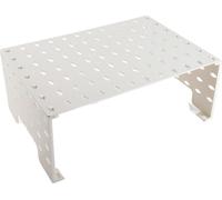 Pegboard -Montage mural -Display Multi -Function Rack Gashochwasser -Couverture de tube avec pastilles adhésives L.