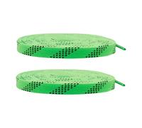 Pegciuho 1 Paire de Lacets de Patins de Hockey, Lacets Plats de Patins à Roues Alignées de 1 Cm de Large, Accessoires pour Chaussures de Hockey, Chaussures de, Vert, 213 Cm