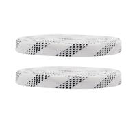 Pegciuho 1 Paire de Lacets de Patins de Hockey, Lacets Plats de Patins à Roues Alignées de 1 Cm de Large, Accessoires pour Chaussures de Hockey, Chaussures de, Blanc, 213 Cm