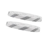 Pegciuho 1 Paire de Lacets de Patins de Hockey, Lacets Plats de Patins à Roues Alignées de 1 Cm de Large, Accessoires pour Chaussures de Hockey, Chaussures de, Blanc, 244 Cm