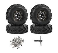 Pegciuho 4 Pneus de Remplacement, Mise à Niveau Professionnelle, Installation Facile, Accessoires à Monter Soi-même, Robustes