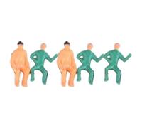 Pegciuho 5 Mini-figurines de Couleurs Aléatoires, Figurines pour Diorama, Décor Miniature pour Maison de Poupée, Collection Jardin Féerique, 1.8 Cm