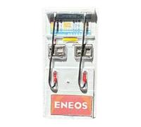 Pegciuho Accessoires Miniatures pour Station-service (échelle 1/64) - Diorama de Station-service En Résine Peinte à La Main - Accessoires à Monter Soi-même Pou, Pompe à essence moderne