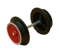 Pegciuho Accessoires pour Roues de Jouets Miniatures, Compatibles avec Les Rails de 24 Mm (0,94 Pouce), Pièces Détachées, Montage Facile et Professionnel, Roue D'exercice