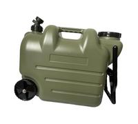 Pegciuho Bouteille d'eau de Camping, Distributeur de Boissons Multi-usages avec Poignée, Bouilloire de, Seau d'eau pour Randonnée en Plein Air, Vert