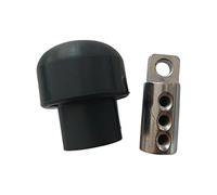 Pegciuho Butées de Câble pour Machine de Gym, Ensemble de Fixation pour Balles, Câble de Poids, Poulie pour Corde à Linge, Terminaux Robustes pour Exercices, E, Une