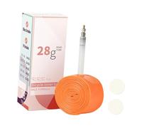 Pegciuho Chambre à Air de Vélo avec Valve, Légère et Increvable, Remplace Le Pneu de Secours et Est Fournie avec des pour Les Activités de Plein Air, Style C