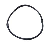 Pegciuho Collier de Détendeur de Plongée sous-Marine, Support de Détendeur de Secours pour Gilet Stabilisateur, Embout Buccal Flexible de 56 Cm, Collier de Dét, Noir, 25cm