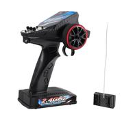 Pegciuho Émetteur Radiocommandé avec Récepteur Multifonction Professionnel et Ergonomique 7 Canaux