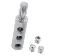 Pegciuho Goupille de Sélection Capuchon Supérieur Connexion Filetée Fixation Professionnelle Goupille à Dégagement Rapide Pratique Connecteur de Plaque Supérie, M10