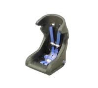 Pegciuho Harnais de Simulation de Siège de Course Sport En Résine à L'échelle 1/64, Intérieur de Mini-voiture pour - et Aménagements de Jardin Féerique, Style B