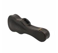 Pegciuho Housse Ukulélé Étui Protection Instrument Rembourrage Absorbant Chocs Design Imperméable Poignée Ergonomique Adaptée Leçon Répétition, 26 Pouces, Crocodile Noir
