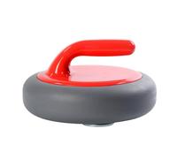 Pegciuho Indoor Ball Jeu Intérieur Pierre de Glisse Équipement Récréatif Palet de Défi Conception Résistante Adapté pour Famille Bureau Centre Communautaire Soirées Jeux Pause Détente, Rouge, 195MM