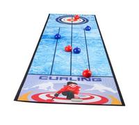 Pegciuho Jeu de de Table, Jeu Familial pour Enfants et Adultes, Jeu de Palets pour La Motricité, Jeu de Fête pour Les Soirées de Jeux, Jeu D'intéri, Tapis de bouclage