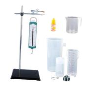 Pegciuho Kit D'équipement Expérimental Principal, Matériel Pédagogique de Physique, Instrument de Flottabilité à Trop-plein, Outils éducatifs, Style B