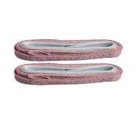 Pegciuho Lacets de Hockey sur Glace Légers, Antidérapants et Portables, 300 Cm, pour Chaussures de Sport, Entraînement en Plein Air, Compétition, Rose