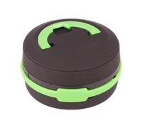 Pegciuho Lanterne de Camping Lampe Extérieure Lumière de Tente Veilleuse d'urgence Pliable Portable avec Poignée de Suspension Appropriée pour la Randonnée, Vert