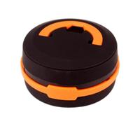 Pegciuho Lanterne de Camping Lampe Extérieure Lumière de Tente Veilleuse d'urgence Pliable Portable avec Poignée de Suspension Appropriée pour la Randonnée, Orange