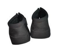 Pegciuho Lot de 2 Cloches de Protection pour Chevaux, équipement D'entraînement épais, Antichoc, Protection des Sabots, Anti-retournement, Empêche Les Effo, Grand
