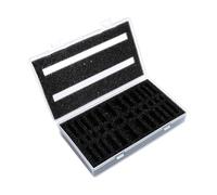 Pegciuho Mallette de Transport Portable En Mousse Pré-découpée pour Figurines Miniatures Aux échelles 1:64 et 1:87