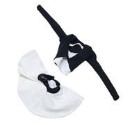 Pegciuho Miniature Jupe Haut Vêtement Poupée Accessoire Conçu En Tissu Solide pour La Durabilité Adapté à La Collection Photographie Exposition, Noir