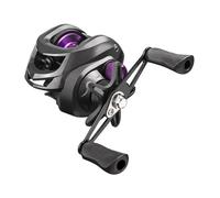 Pegciuho Moulinet, Ratio 7.2:1, Fiable, Puissant, Compact, Capacité Maximale de 18 LB, Convient pour l'eau Salée, La Rivière, L'étang, Utilisation de la Main Droite