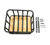 Pegciuho Panier à Bagages pour Vélo, Grande Capacité, Montage Facile, Pratique, en Métal