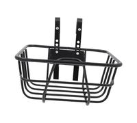 Pegciuho Panier de Vélo, Panier de Vélo, Panier Amovible pour Animaux de Compagnie, Sacoche de Vélo en Métal, Porte-Bagages Avant et Arrière, Panier de Cadre D, 23cmx23cmx12cm