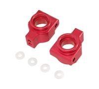 Pegciuho Pièce de Rechange Métallique pour Roue Arrière de Voiture Télécommandée : Améliore La Solidité et La Stabilité. Compatible avec Les Voitures Télécomma, Rouge